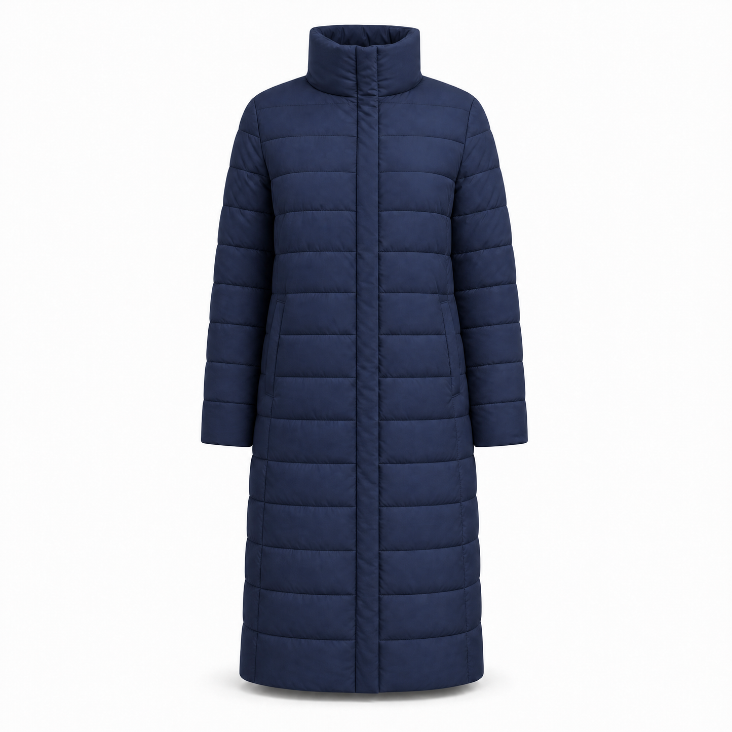 Astrid Steppmantel in Marineblau