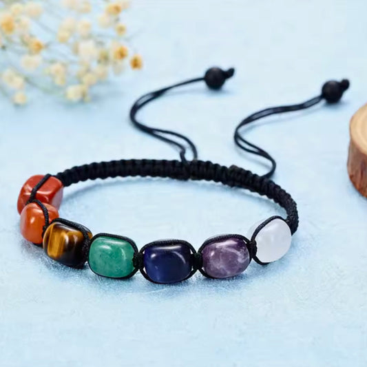 Das Sieben Chakra Elementar Balance Armband