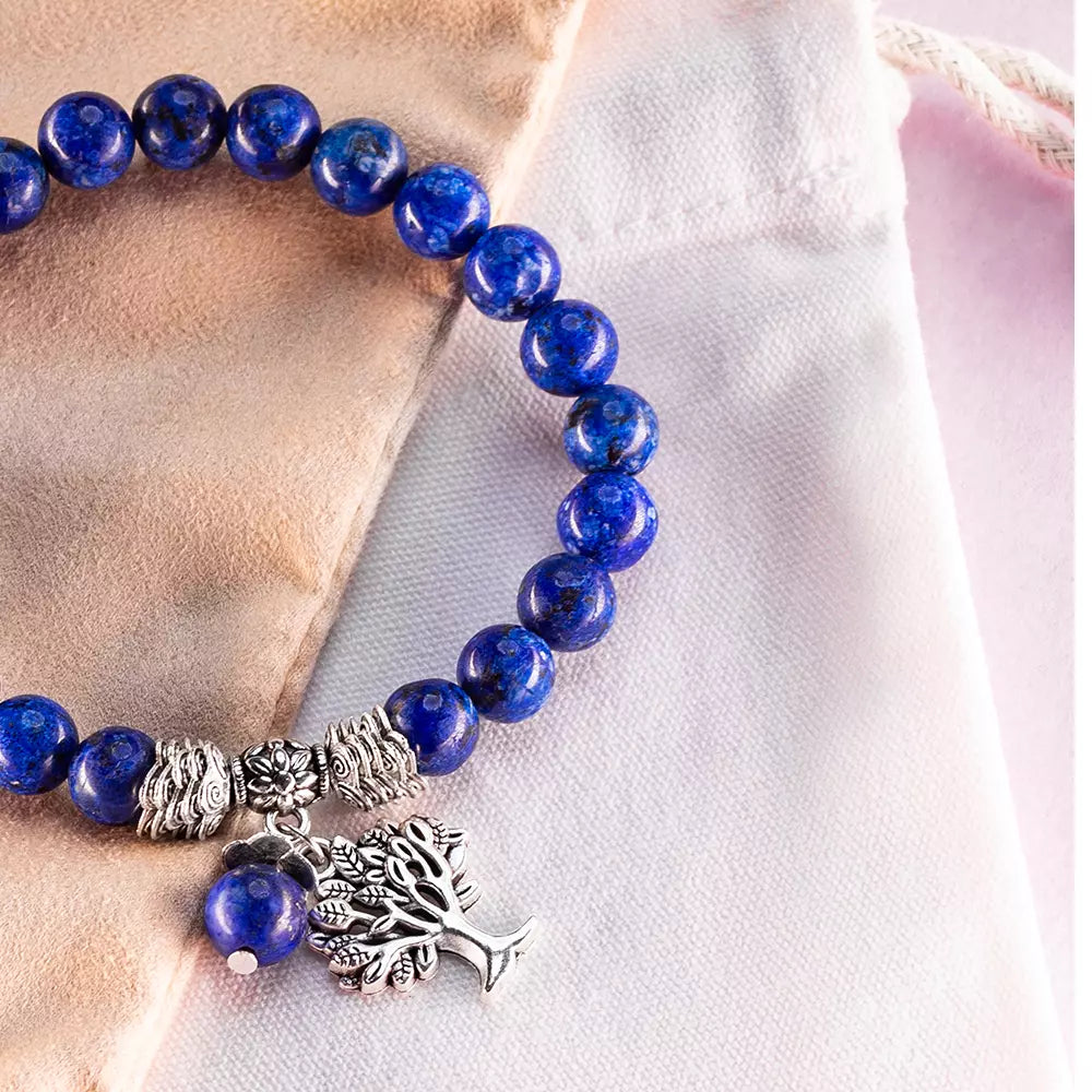 Lapis Lazuli Baum Des Lebens Armband