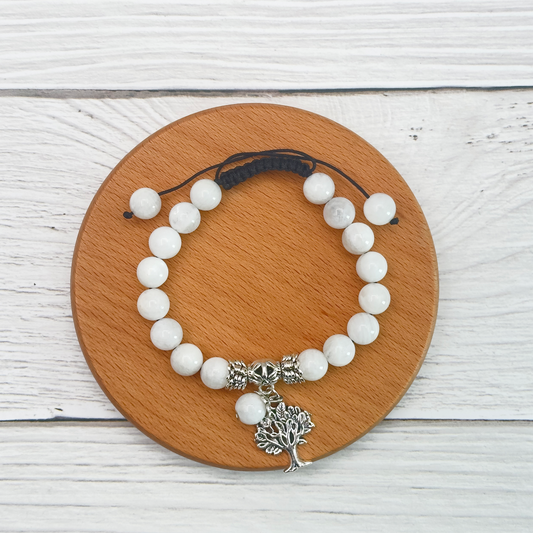 Mondstein Baum des Lebens Armband