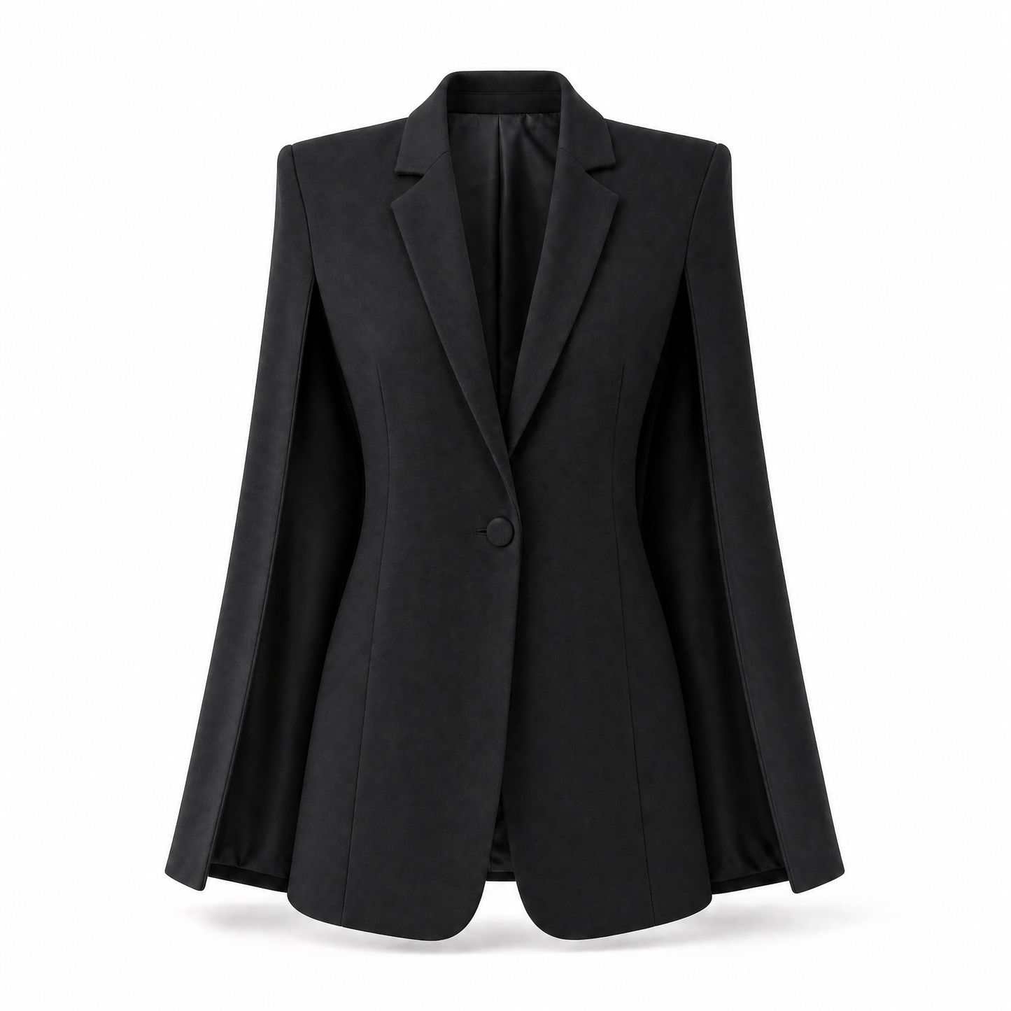 Margot Cape-Blazer in Schwarz