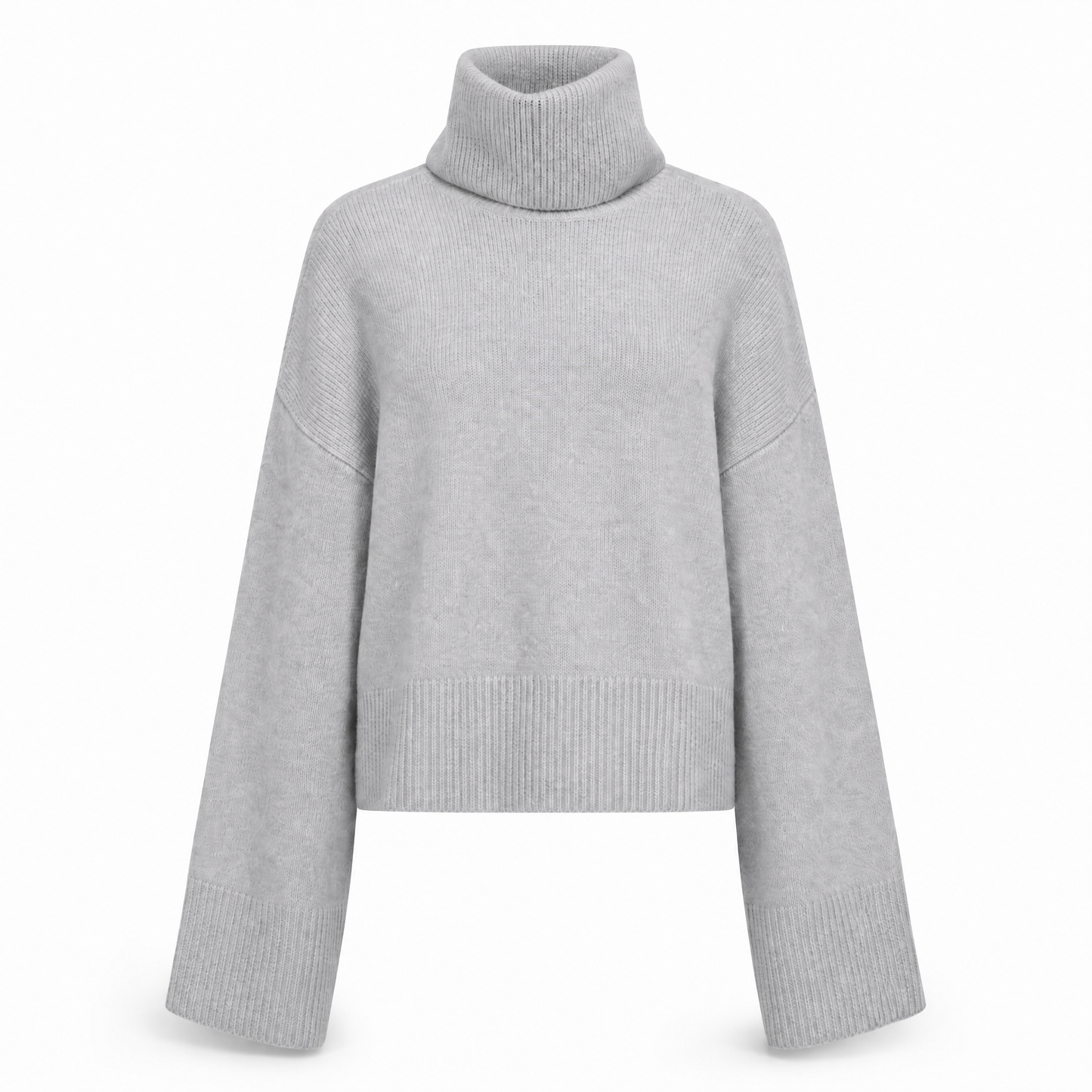 Freya Rollkragenpullover in Nebelgrau