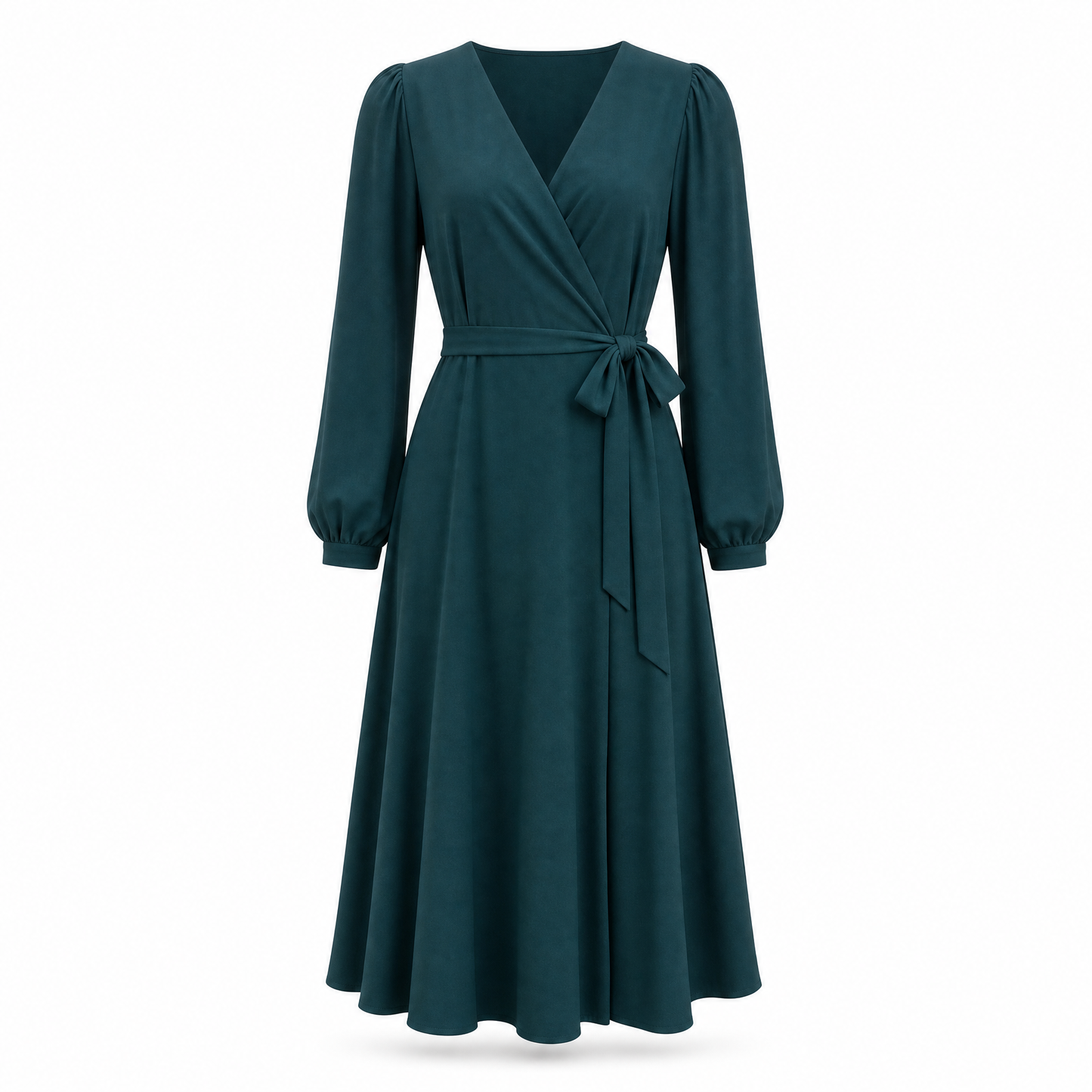 Liora Wickelkleid in Petrol