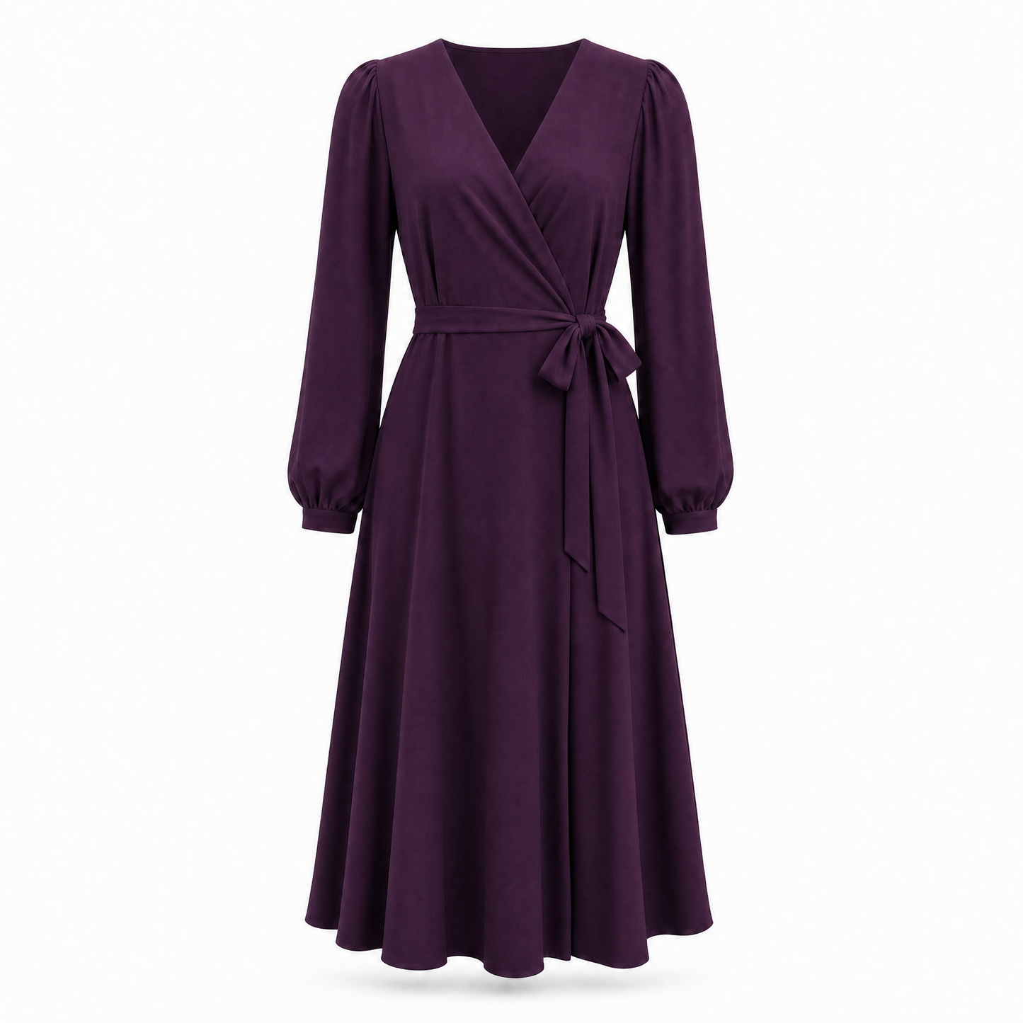 Liora Wickelkleid in Pflaume