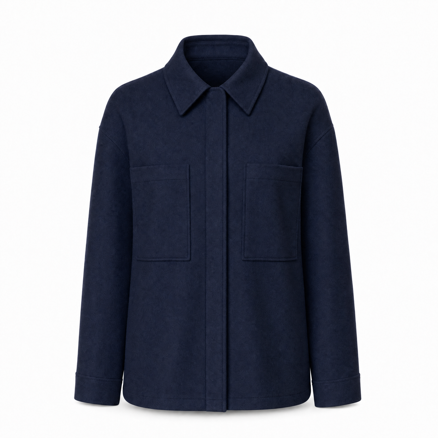 Frida Hemdjacke in Marineblau